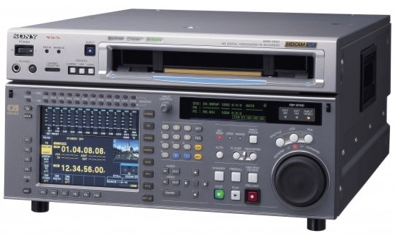 Sony SRW-5500/2 HDCAM-SR Studio Recorder VTR