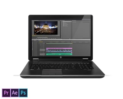 Adobe Creative Cloud on PC Laptop Non-linear Editor