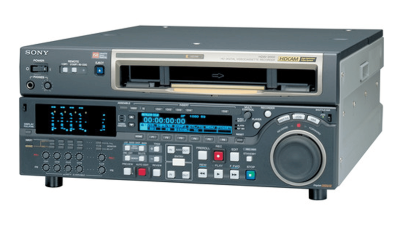 Sony HDW-M2000 HDCAM Digital VTR recorders