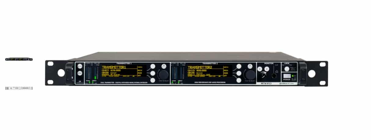 Wisycom MTK952 Dual Channel IEM Transmitter