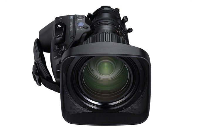 Canon HJ24eX7.5BIASE 7.5-180mm HD BCTV Servo Zoom & Focus Lens
