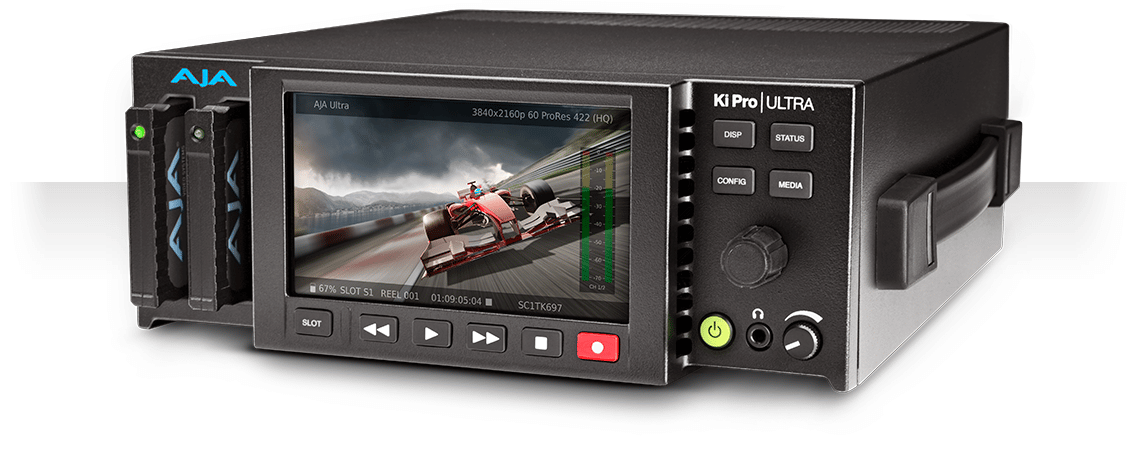 AJA Ki Pro 4K/UHD and 2K/HD Recorder/Player