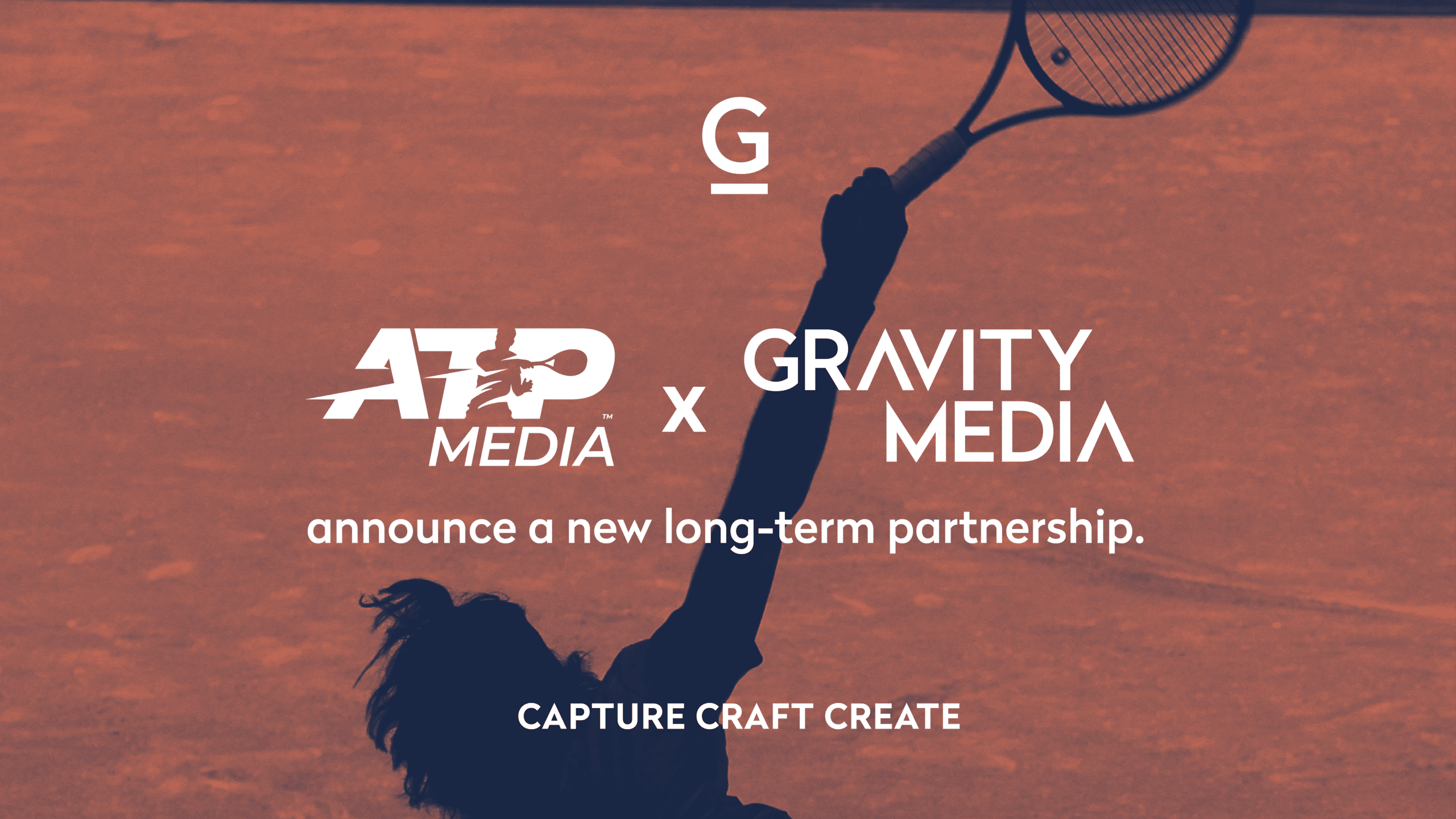 ATP Media and Gravity Media announce a new long-term partnership to deliver coverage of the ATP Tour live from ATP Media Studios based at Gravity Medias new Production Centre in London -