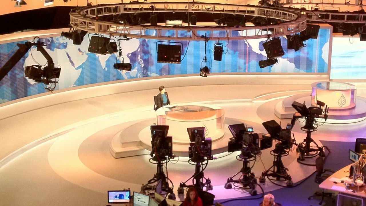 Studio Upgrade For Al Jazeera News