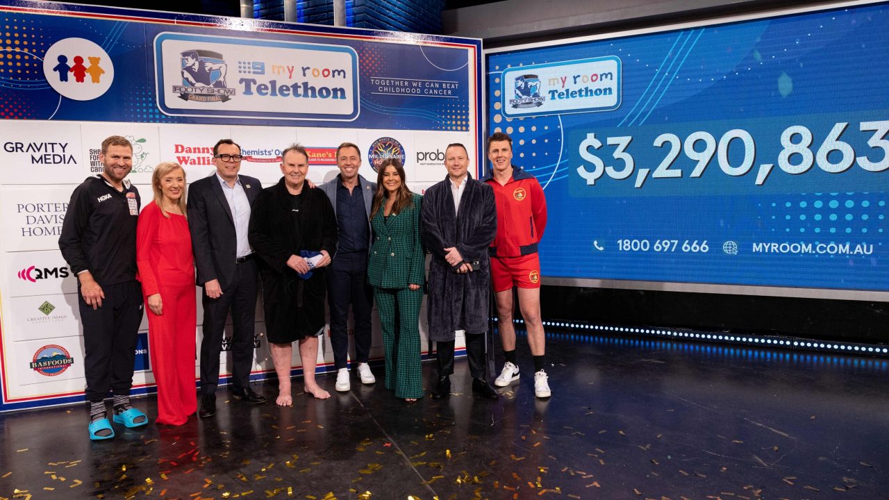 The Footy Show Grand Final: My Room Telethon