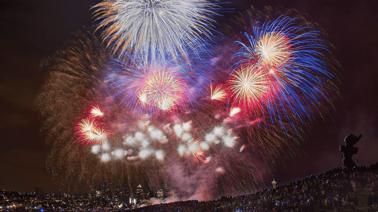 Seafair Fireworks Show