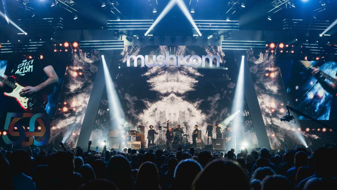 Mushroom 50 Live Concert Paddestoel 50 live concert